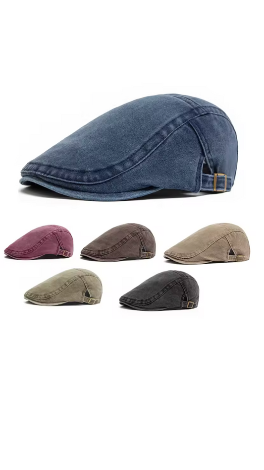 Retro Maestro Flat Cap